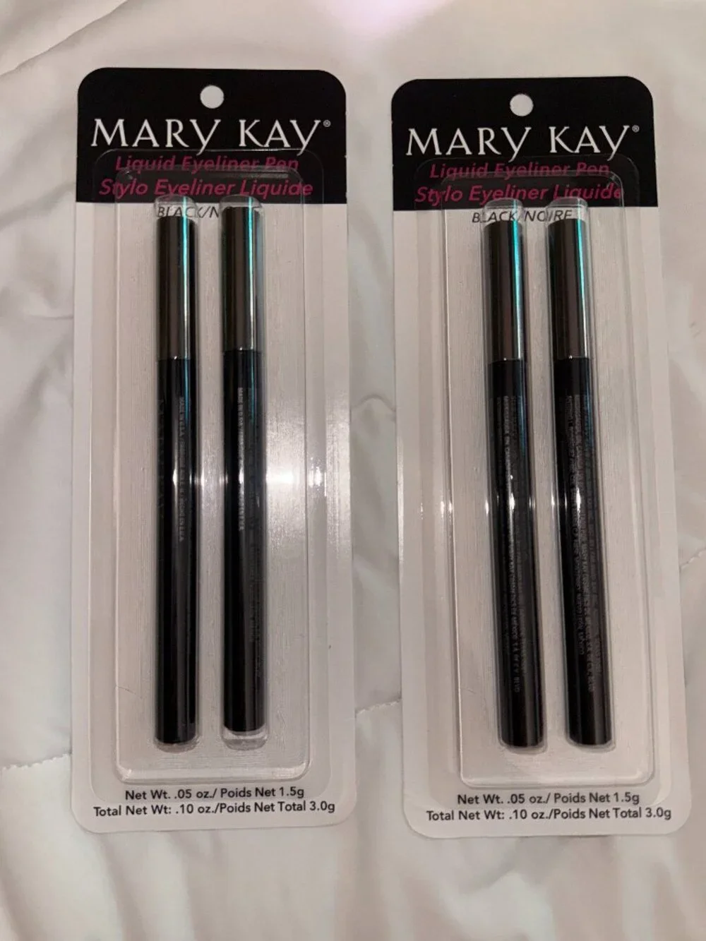 SEALED Mary Kay Liquid Eyeliner Pens in the shade Black/Noir